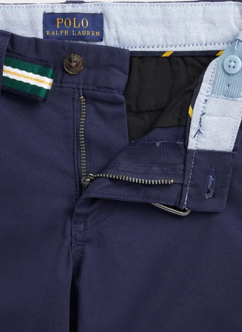 Къс панталон с контрастен колан Ralph Lauren Kids 2-7 — снимка 3