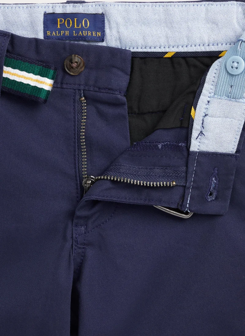 Къс панталон с контрастен колан Ralph Lauren Kids 2-7 — снимка 3