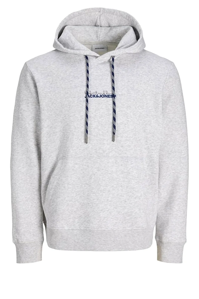 Суичър Jjkendrick Hood 12298421 BS000107 white melange