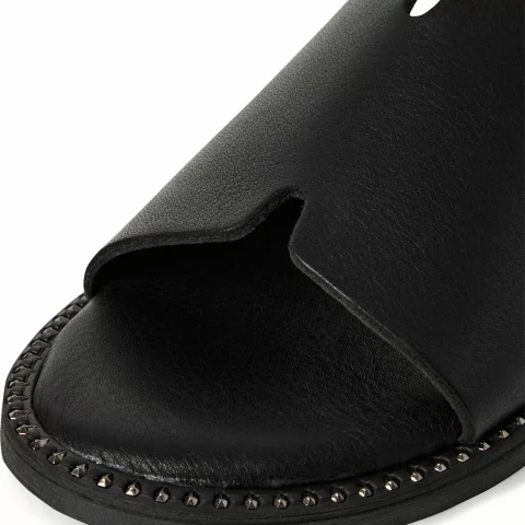 Дамски Равни Чехли TAMARIS – 1-27135-42-001 BLACK — снимка 4