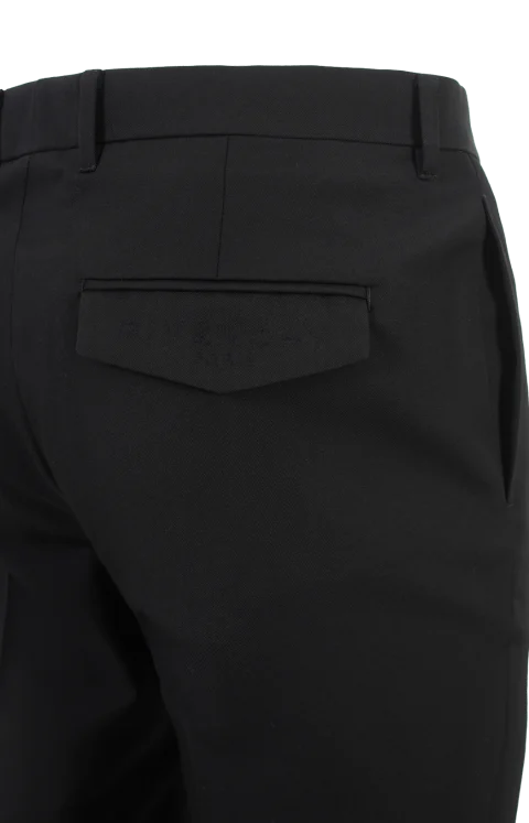 Fitted Leg Tailored Trousers in Wool — снимка 2