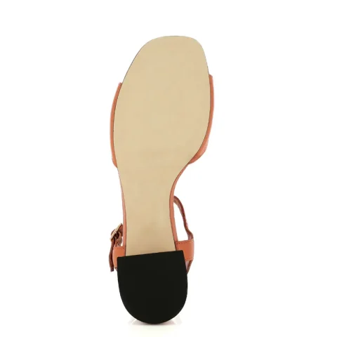Дамски Сандали На Ток WIRTH – 72015 SOREL CAMEL — снимка 4