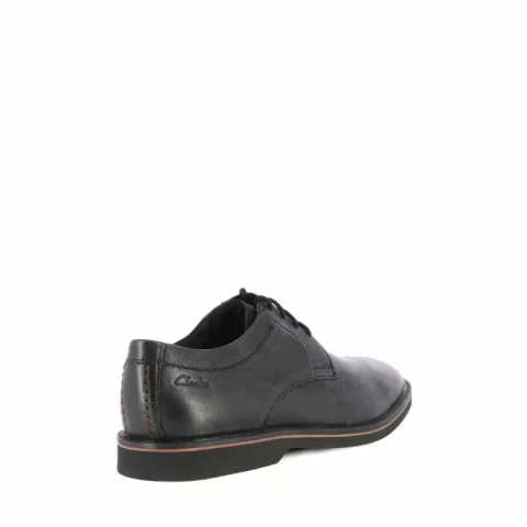 Мъжки Ежедневни CLARKS – 26173608 ATTICUS LTLACE BLACK — снимка 2