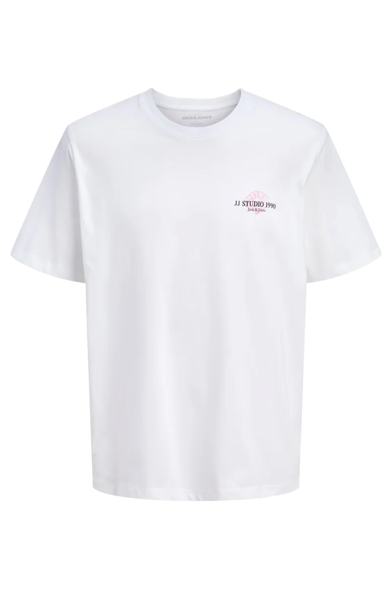 T-Shirt Jjcorals Ss Crew Neck 12288345 11-0601 TCX bright white