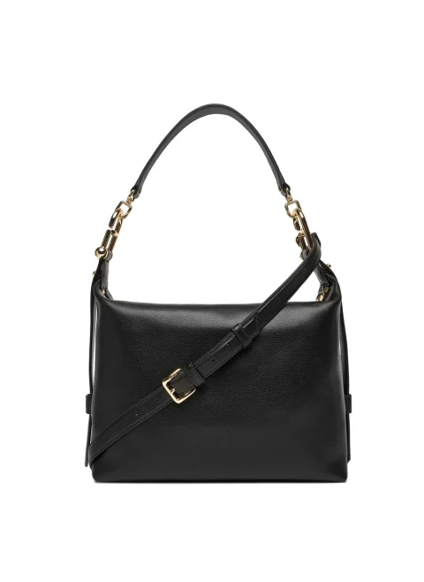 Кожена чанта Furla Tonie Nero M — снимка 3