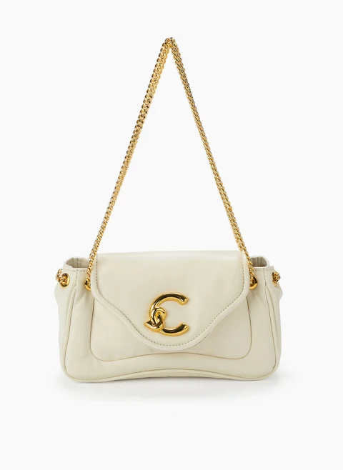 Чанта Coccinelle C-Me Fluffy Pearl