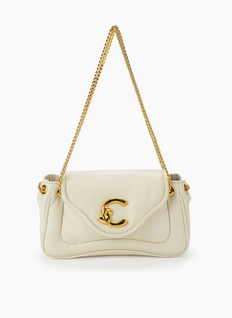 Чанта Coccinelle C-Me Fluffy Pearl
