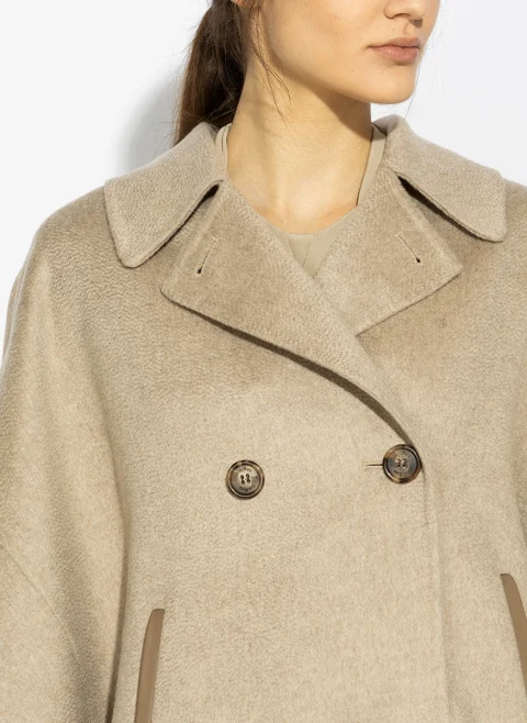 Пелерина от кашмир Max Mara Mxaospite — снимка 3