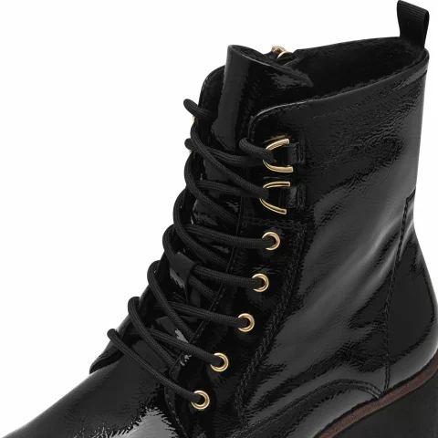 Дамски Кубинки TAMARIS – 1-25297-41-018 BLACK PATENT_01 — снимка 4
