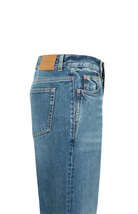 Straight-Leg Nico Jeans in Blue — снимка 3