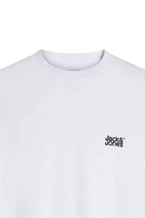 T-Shirt Jjecolton 12299016 C-N100 white — снимка 2