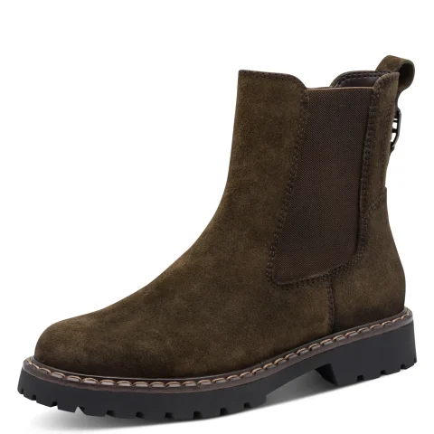 Дамски Равни Боти TAMARIS – 1-25449-47-722 OLIVE — снимка 3