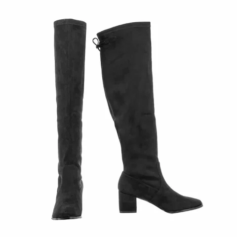 Чизми QUEEN HELENA – ZM9217-BLACK — снимка 5