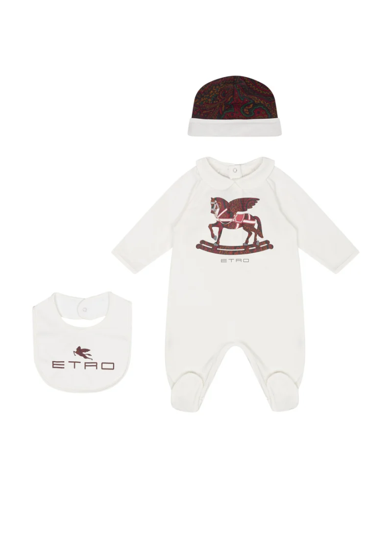 Комплект за бебета с принт Etro Kids