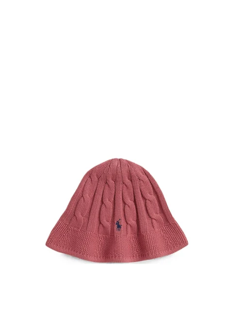 Шапка от фино плетиво Ralph Lauren Kids