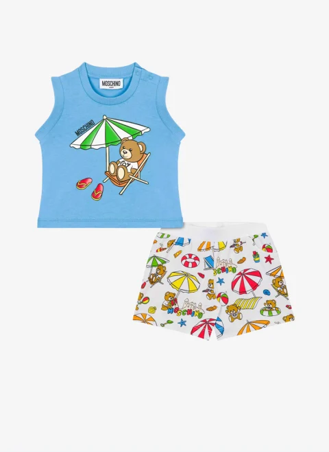 Комплект 'Teddy Bear' Moschino Kids — снимка 3