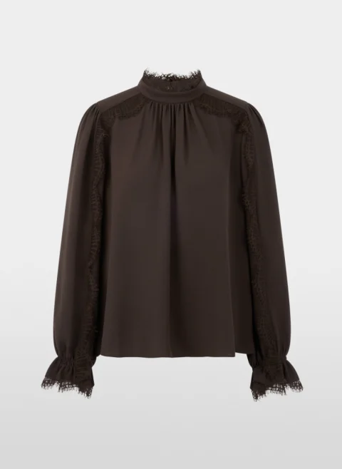 Блуза с дантела Marc Cain Collections — снимка 6