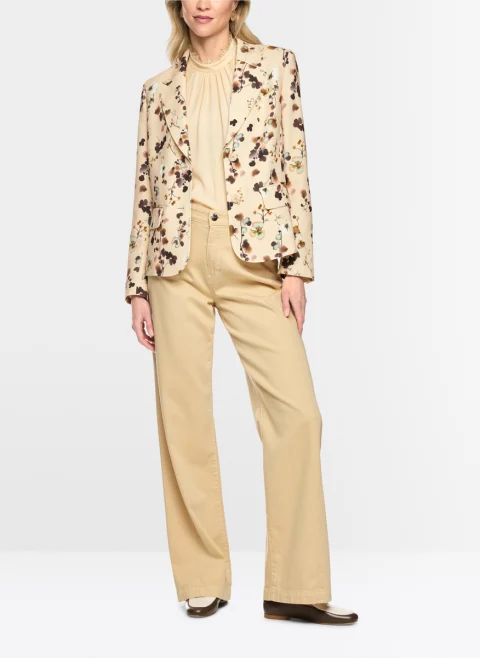 Широк деним с декоративни детайли 'Wigan' Marc Cain Collections — снимка 2
