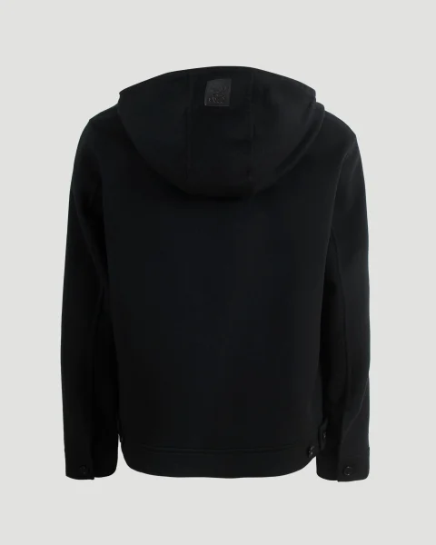 Hooded Jacket in Wool and Cashmere — снимка 3