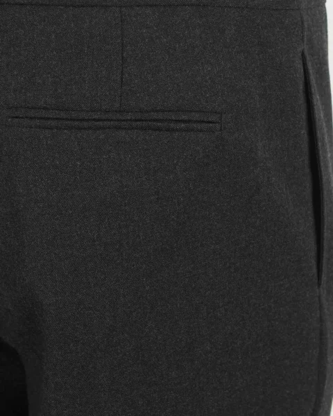 Straight Leg Tailored Trousers in Flannel — снимка 3