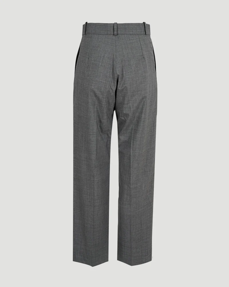 Wool Trousers in Grey — снимка 2