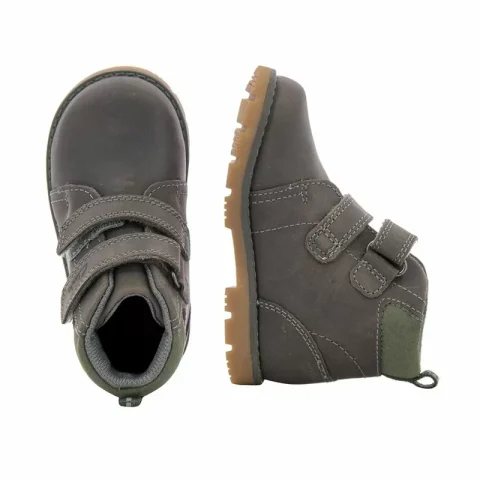 Боти Момчета CLARKS – 261692677040 Heath Strap T Grey — снимка 5