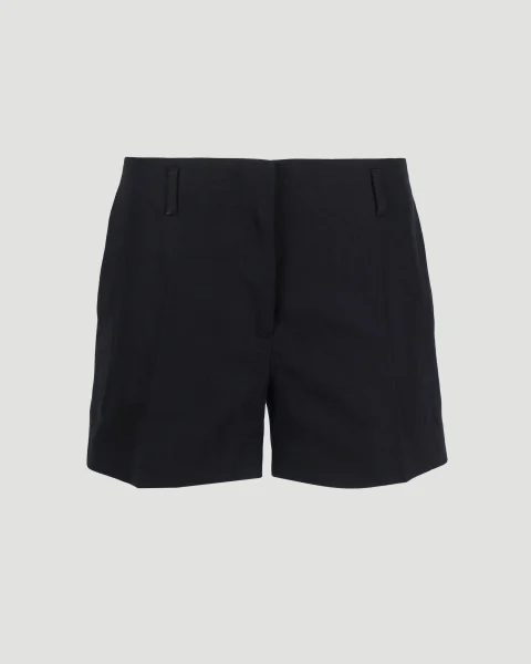High-Rise Shorts in Black