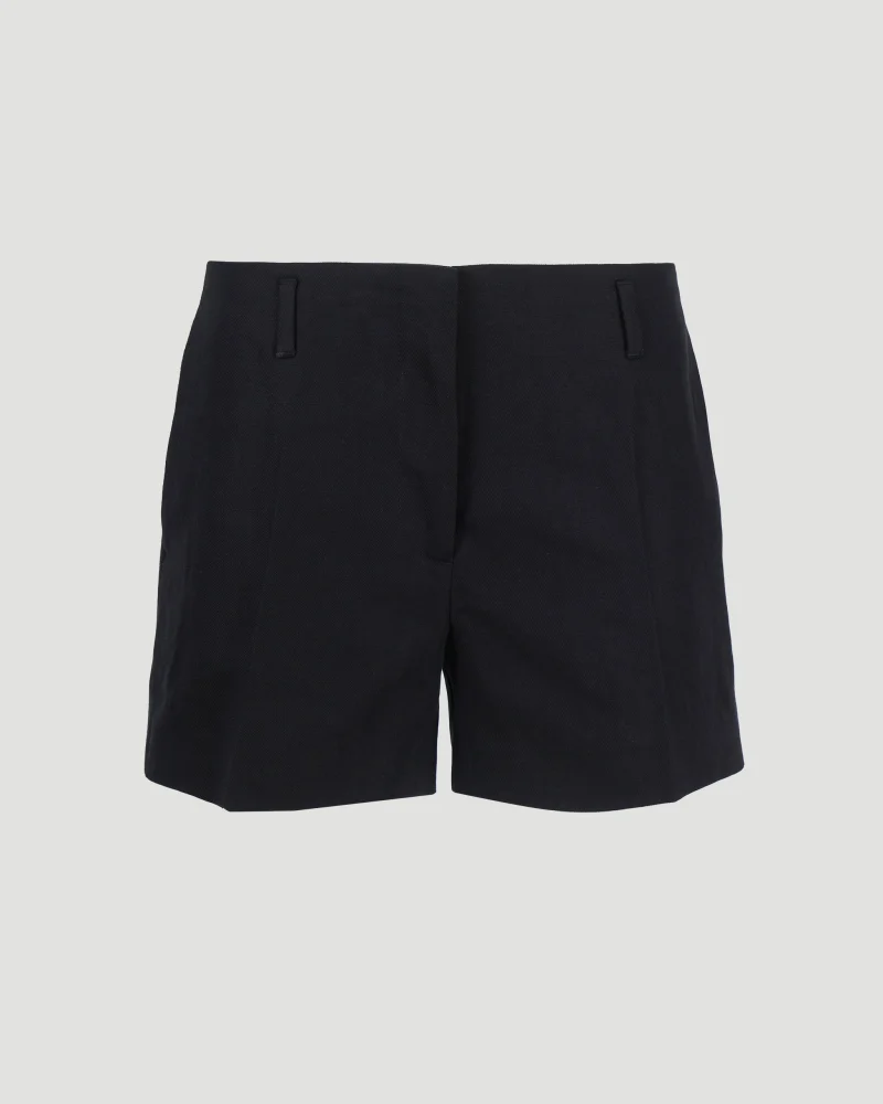 High-Rise Shorts in Black