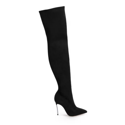 Дамски велурени чизми Blade Casadei