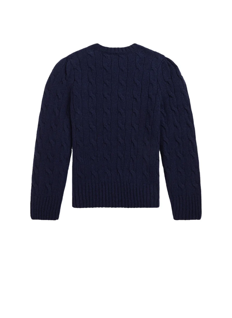 Пуловер от вълна и кашмир Ralph Lauren Kids 2-6 — снимка 2