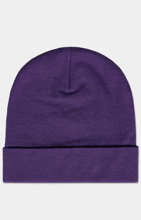 Лилава унисекс шапка SLOUCHY — снимка 2