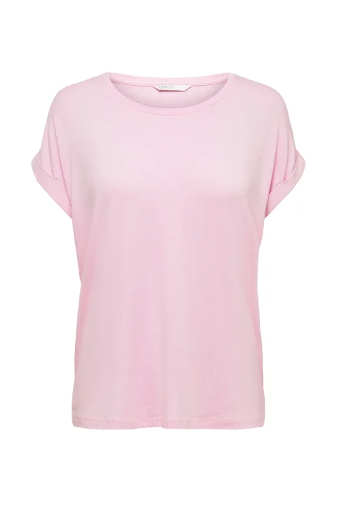 T-Shirt Onlmoster S/S O-Neck 15106662 13-2806 TCX pink lady