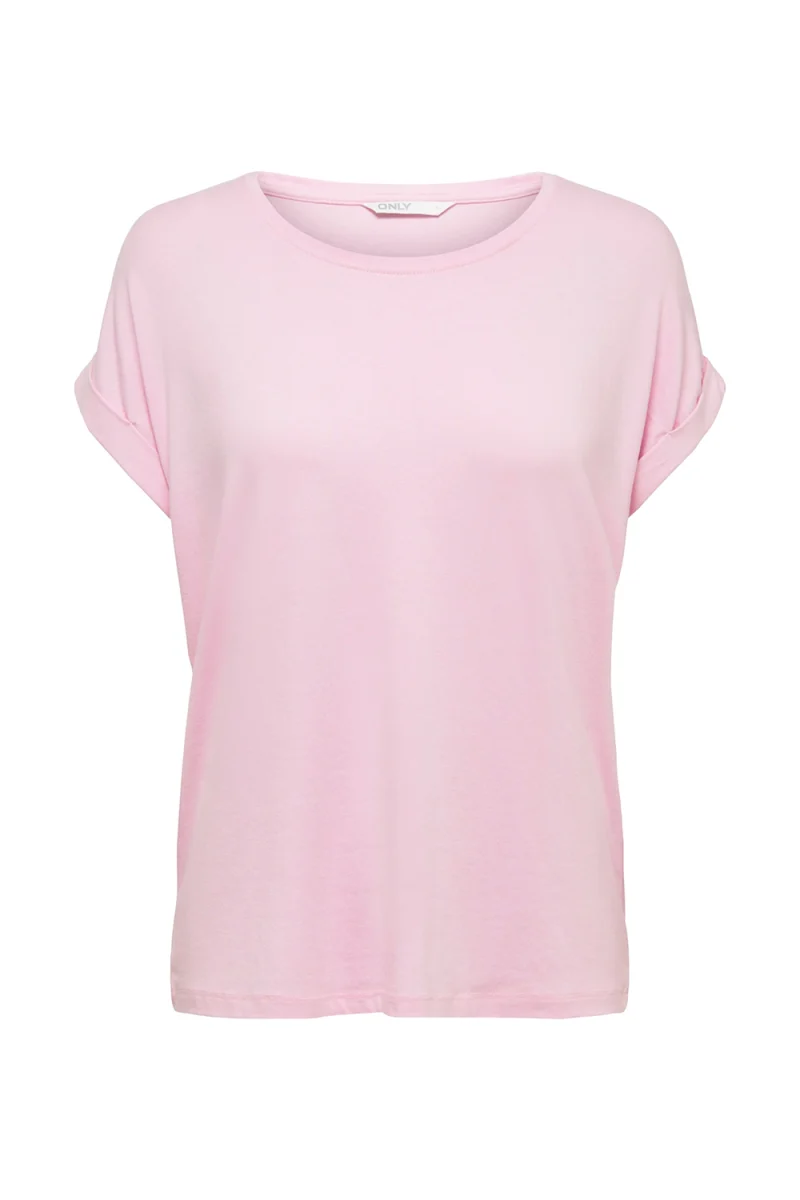 T-Shirt Onlmoster S/S O-Neck 15106662 13-2806 TCX pink lady