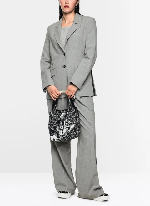 Сако с контрастни кантове Marc Cain Sports — снимка 6