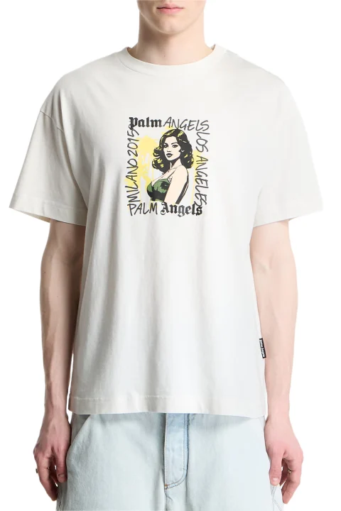 T-Shirt Pinup Regular PMAA109S26JER00F 0384-off white multicolor