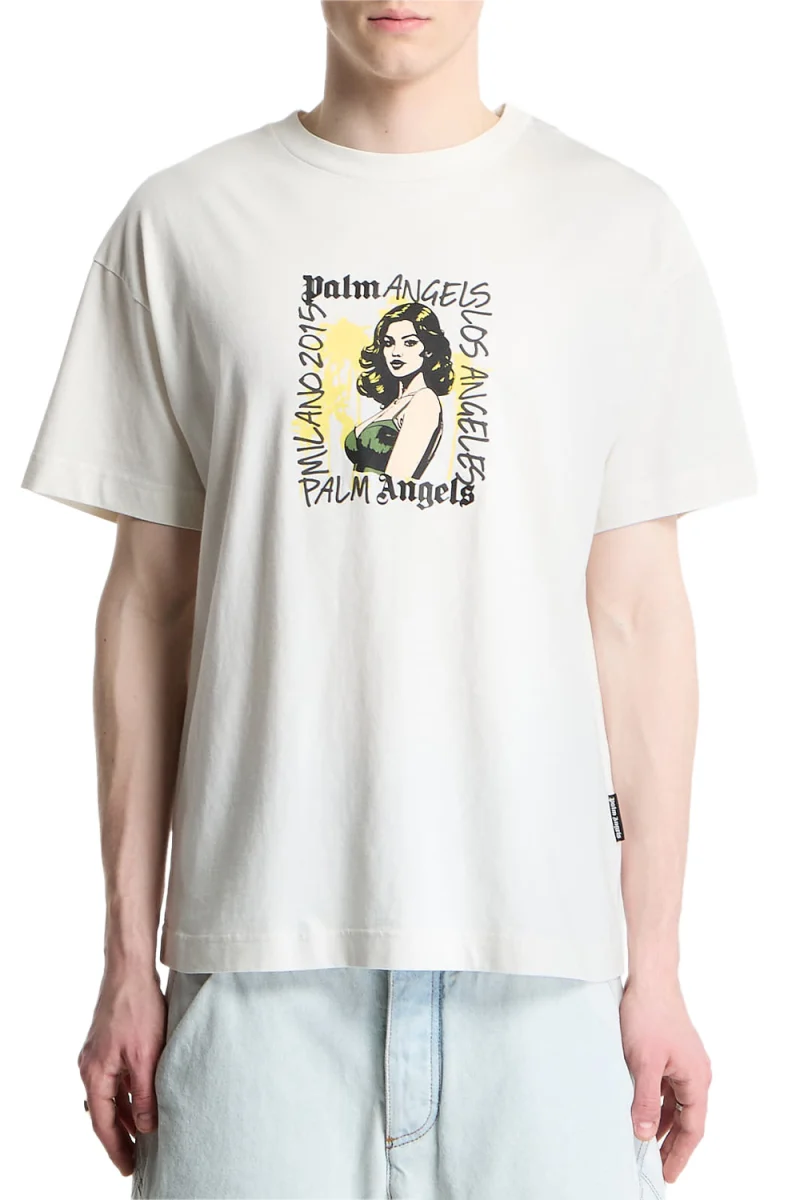 T-Shirt Pinup Regular PMAA109S26JER00F 0384-off white multicolor