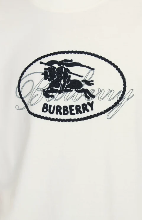 Knight-Stamp Cotton T-Shirt — снимка 2