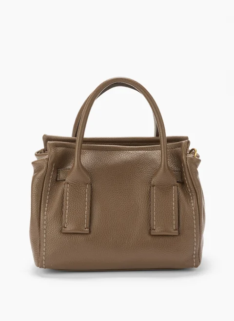 Кожена чанта Visona Cortina — снимка 3