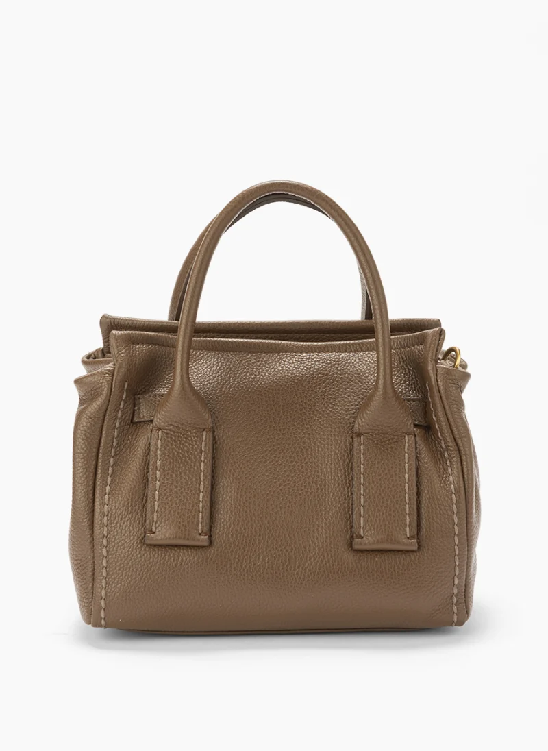 Кожена чанта Visona Cortina — снимка 3