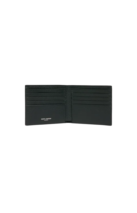 Cassandre Wallet in Green Leather — снимка 2