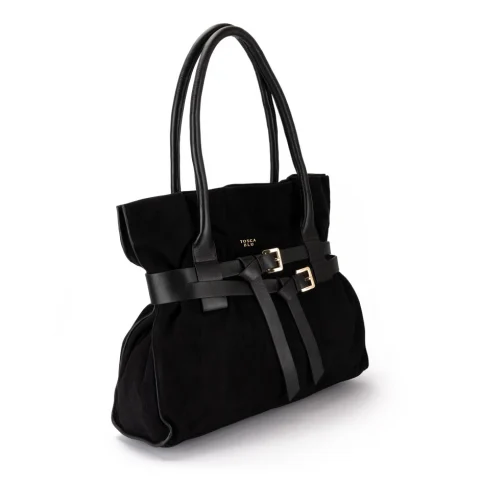Дамска черна чанта Kenya TOSCA BLU — снимка 5