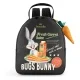 Дамска черна раница Amy Looney Tunes Braccialini — снимка 2