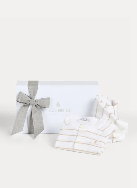 Комплект от фино плетиво 'Bernie' Brunello Cucinelli Kids — снимка 4