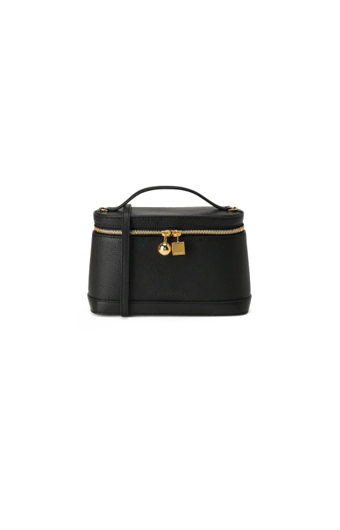 Le Petit Vanity Shoulder Bag in Black