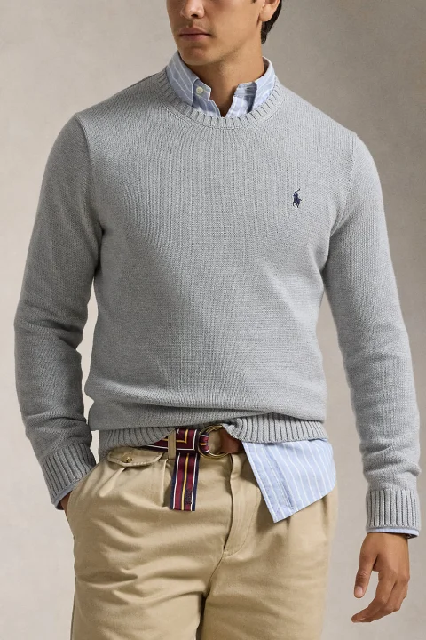 Плетено Lscnpp7Gg-Long Sleeve 710810846004 020 grey — снимка 2