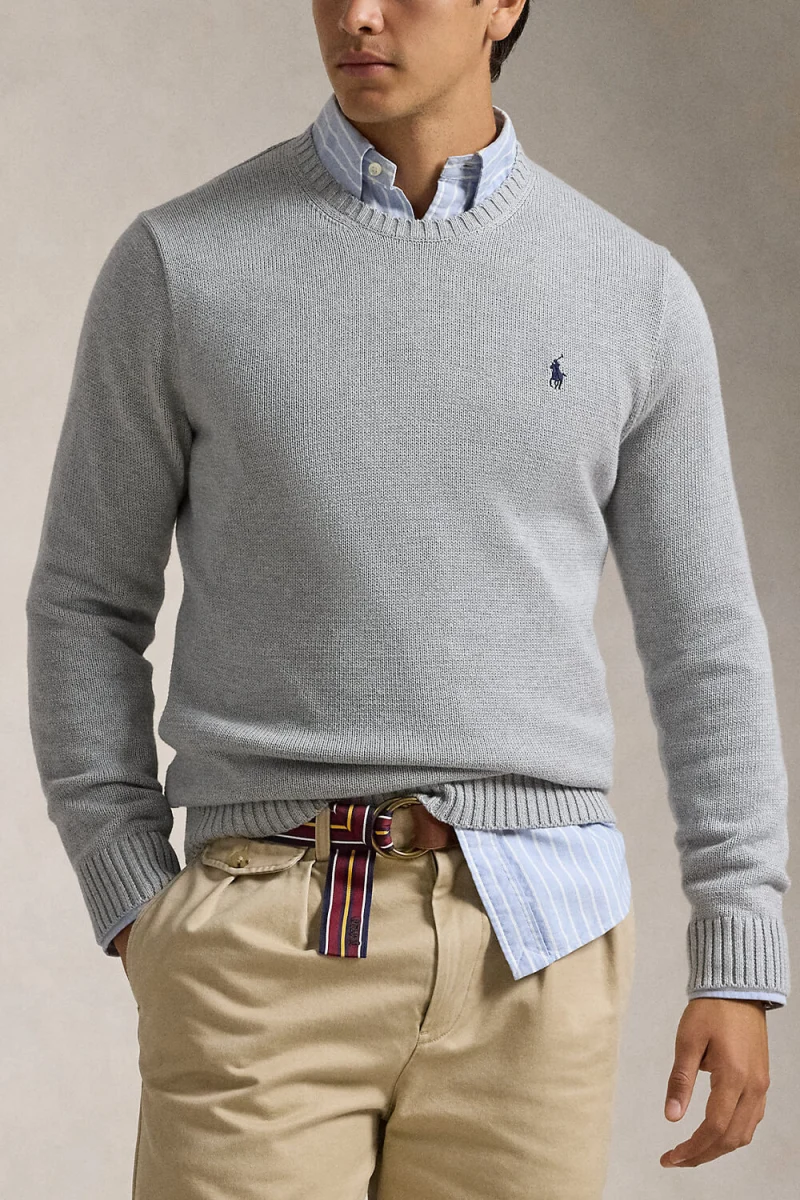 Плетено Lscnpp7Gg-Long Sleeve 710810846004 020 grey — снимка 2