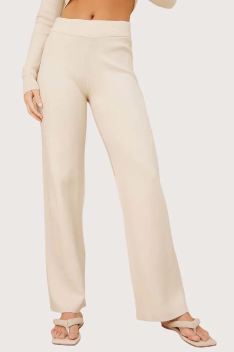 Панталон Vmgoldneedle Check/Solid Nw Trousers 10276015 13-0905 TCX birch — снимка 2
