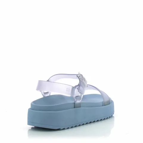 Дамски Плажни Сандали PETITE JOLIE – PJ7373 SENSE LIGHT BLUE — снимка 2