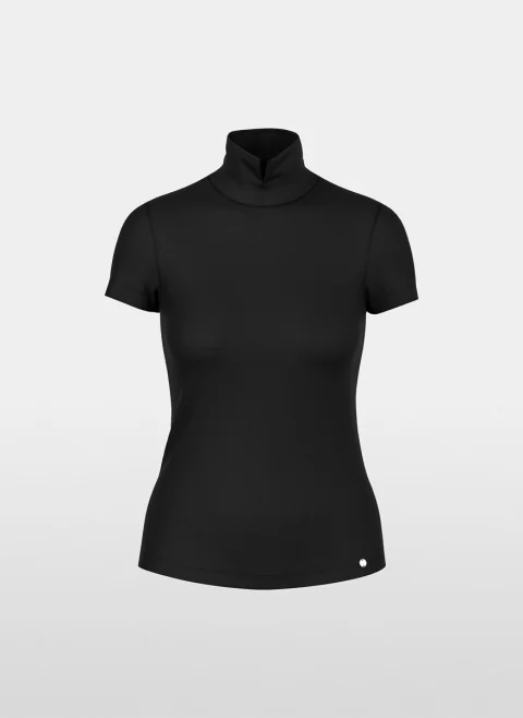 Блуза с поло яка Marc Cain Sports — снимка 6