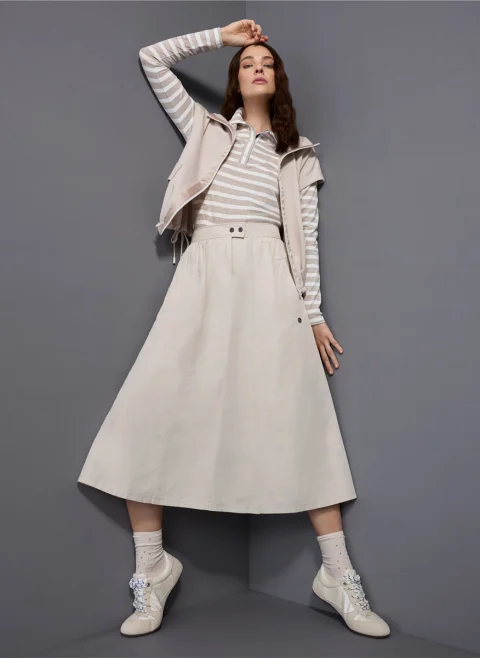 Елек със сатениран мотив Marc Cain Sports — снимка 7